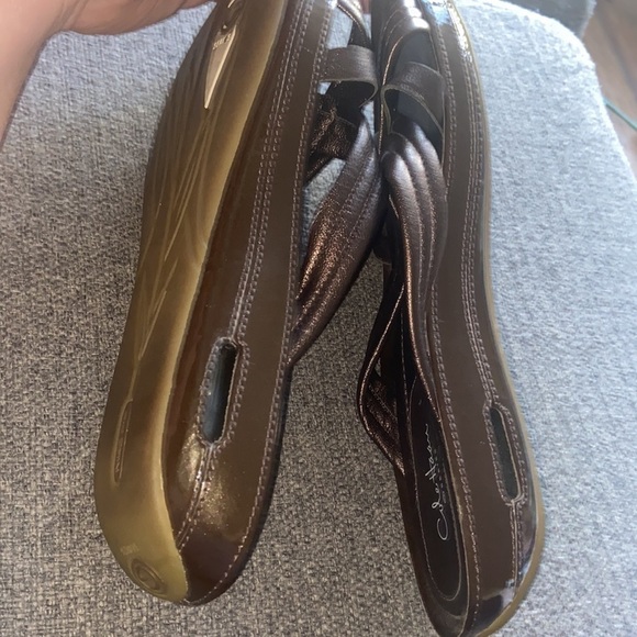 Cole Haan G Series Brown Wedge Slide Sandals Women Size 8B 
p2 - Picture 4 of 6